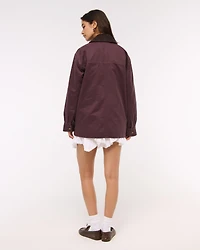 Mid-Length Waxed Barn Jacket