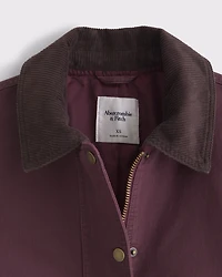 Mid-Length Waxed Barn Jacket