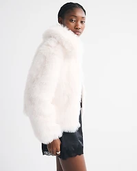 Short Faux Fur Coat