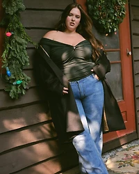 Wool-Blend Tailored Topcoat