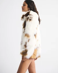 Short Faux Fur Coat