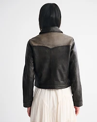 Western Genuine Leather Jacket
