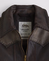 Western Genuine Leather Jacket