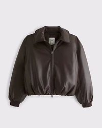 Bubble Hem Short Coat