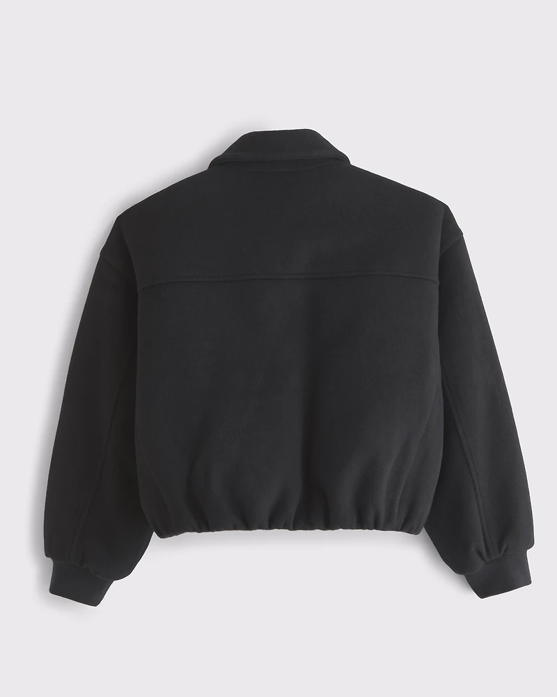 Bubble Hem Short Coat