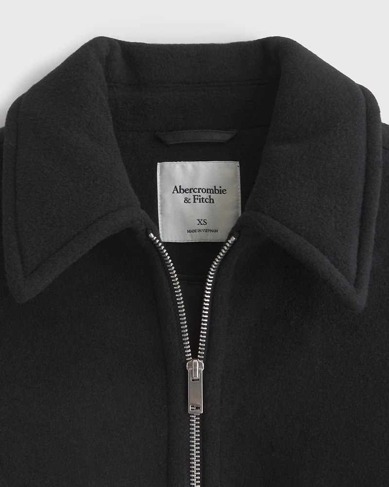 Bubble Hem Short Coat