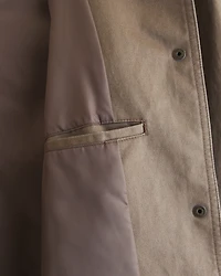 Long Waxed Barn Coat