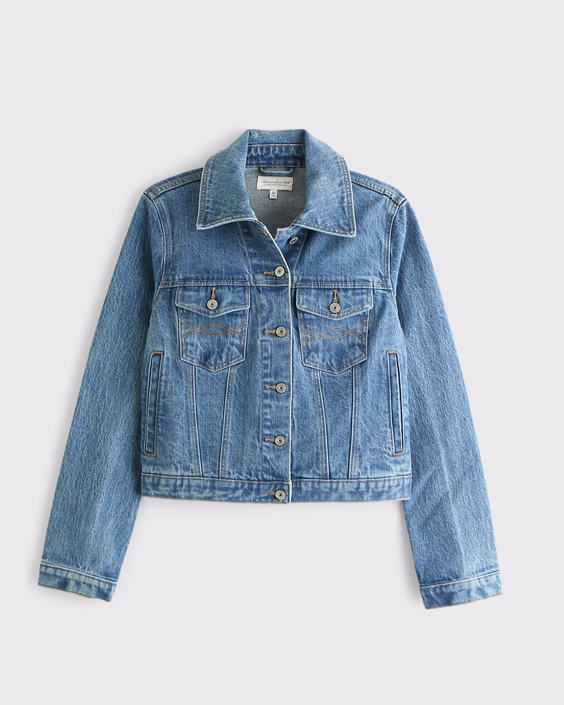 Slim Denim Trucker Jacket