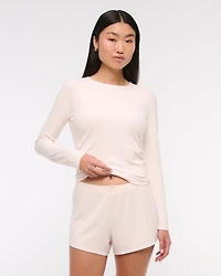 Pointelle Sleep Short