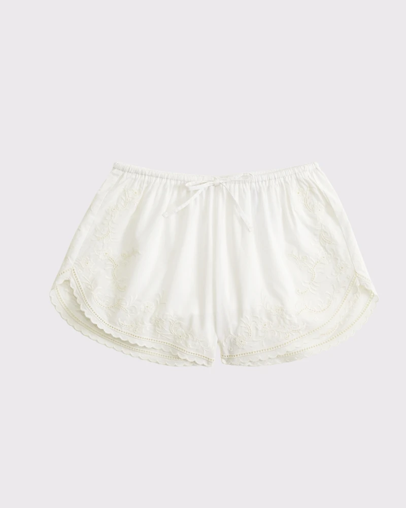 Cutwork Sleep Short