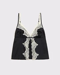 Lace and Satin Sleep Cami
