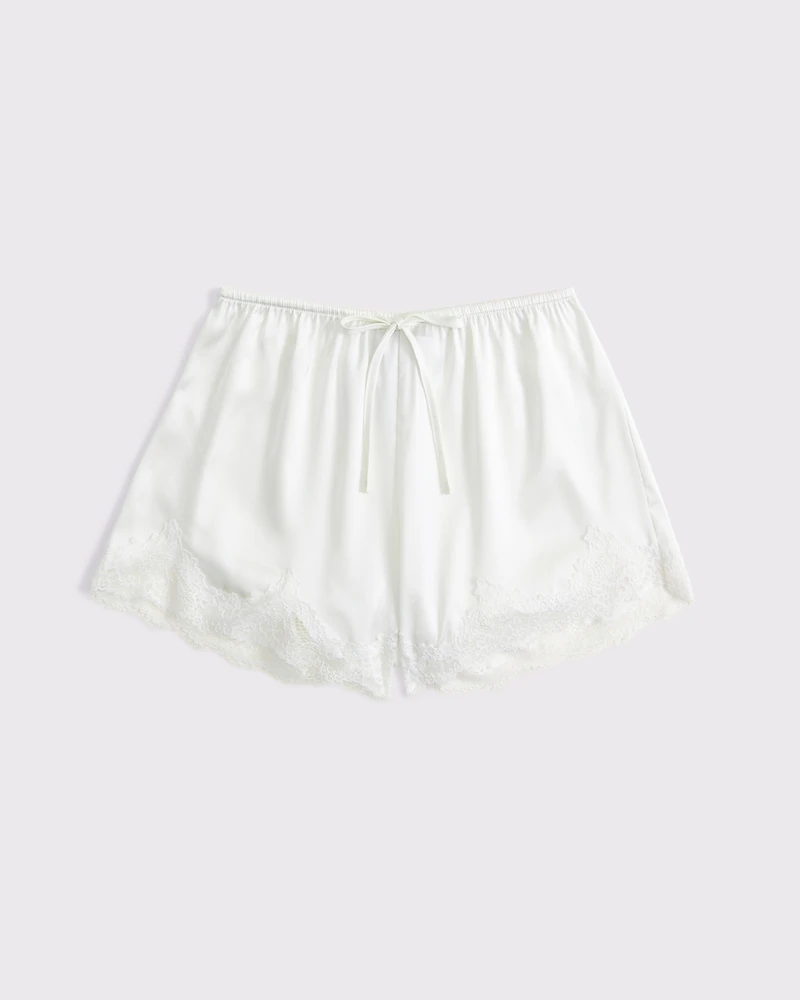Lace and Satin Sleep Short