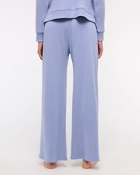 Lounge Rib Wide Leg Sweatpant