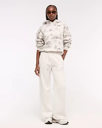 High Rise Wide Leg Sunday Sweatpant