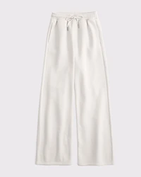 High Rise Wide Leg Sunday Sweatpant