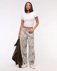 High Rise Barrel Sunday Sweatpant