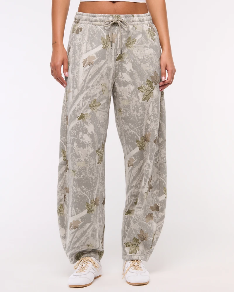 High Rise Barrel Sunday Sweatpant