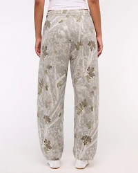 High Rise Barrel Sunday Sweatpant