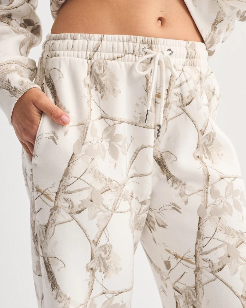 High Rise Sunday Wide Leg Sweatpant