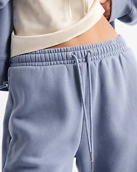 High Rise Sunday Wide Leg Sweatpant