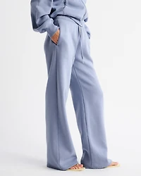 High Rise Sunday Wide Leg Sweatpant