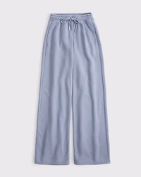 High Rise Sunday Wide Leg Sweatpant