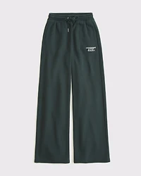 Logo Wide Leg Sweatpant