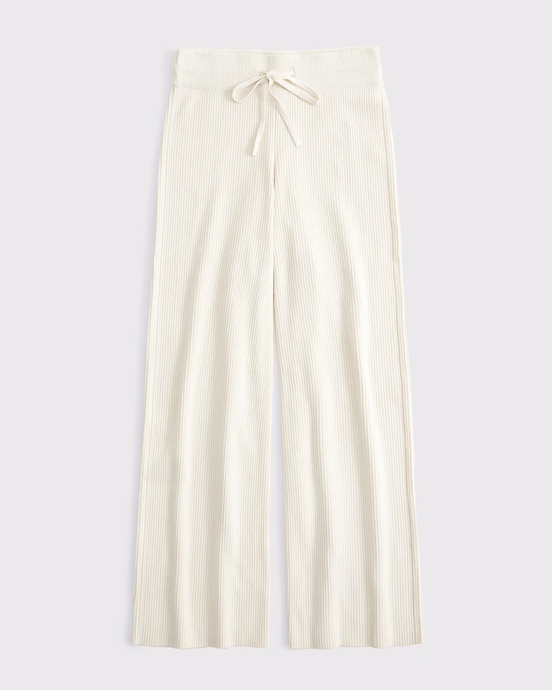 Brushed Rib Sweater Pant