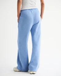 High Rise Sunday Wide Leg Sweatpant