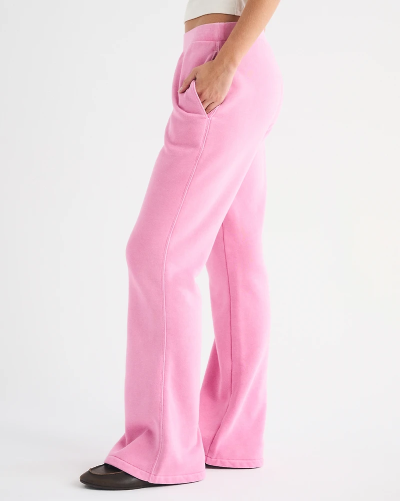 High Rise Sunday Flare Sweatpant