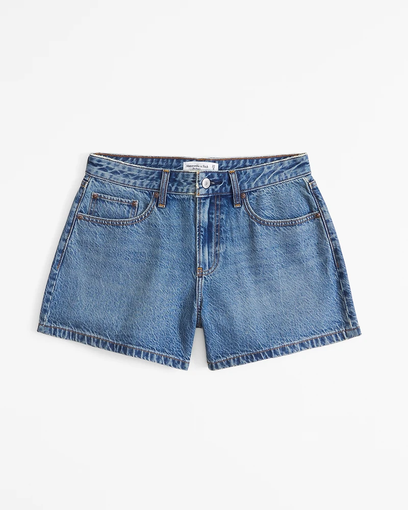 Curve Love Low Rise Baggy Short