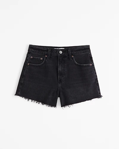 High Rise 90s Cutoff Short