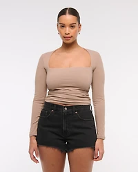 Curve Love High Rise Mom Short