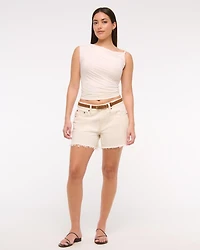 Curve Love Low Rise Baggy Short