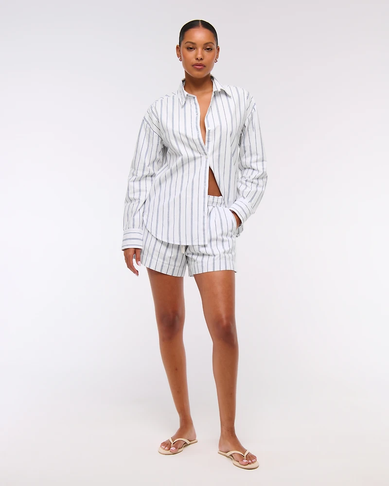 Poplin Pull-On Short