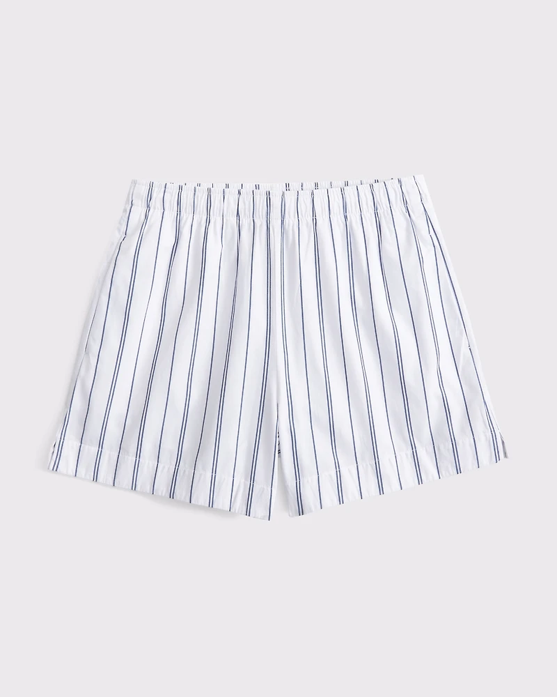 Poplin Pull-On Short