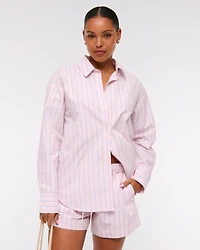 Poplin Pull-On Short