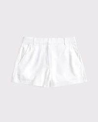 A&F Sloane Tailored Linen-Blend Short