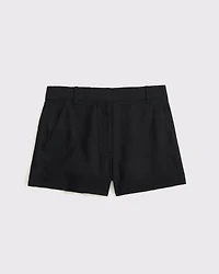 A&F Sloane Tailored Linen-Blend Short