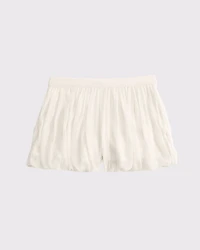 Mid Rise Bubble Hem Short
