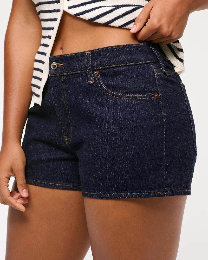 Curve Love Low Rise Mini Short