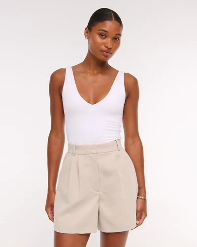 Curve Love A&F Sloane Tailored Short