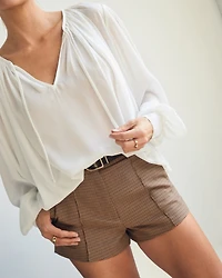 High Rise Micro Tailored Short