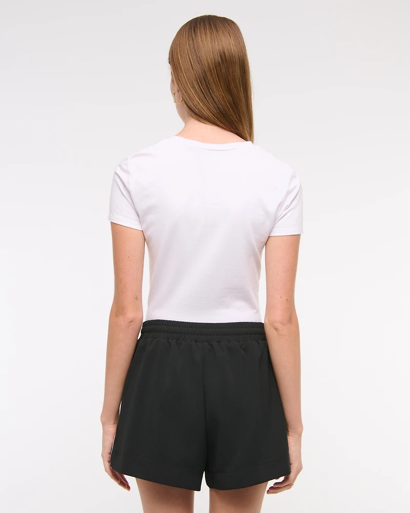 Mid Rise Track Short