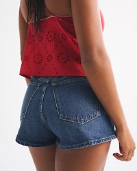 Curve Love Denim Micro Short