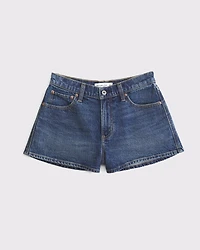 Curve Love Denim Micro Short