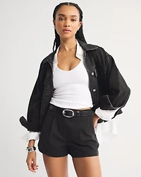 High Rise Tailored Short