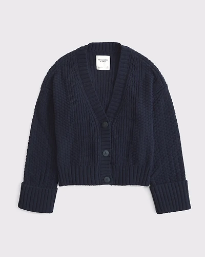 The A&F Cameron Seed Stitch Cardigan