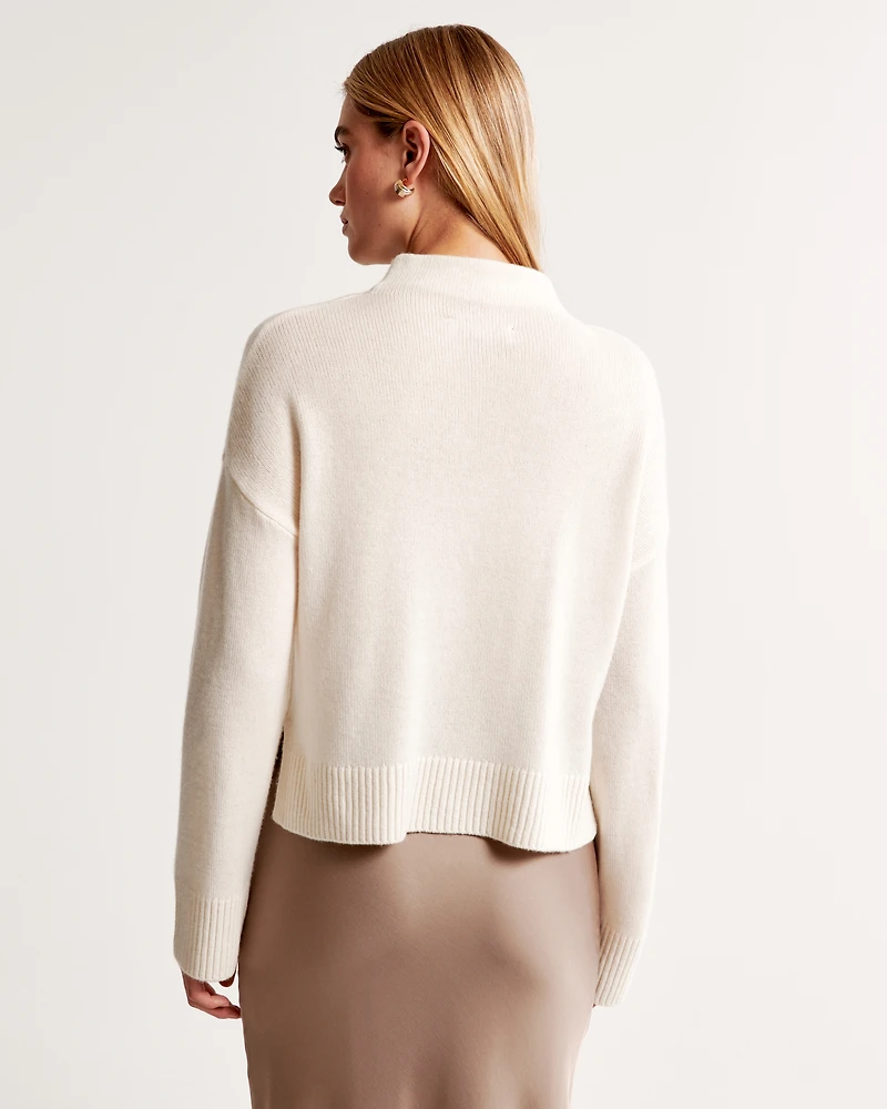 Cashmere Mockneck Sweater