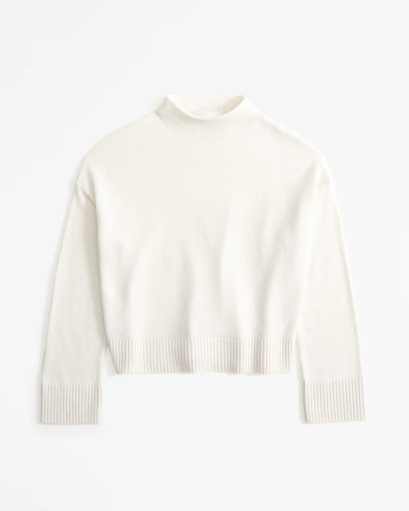 Cashmere Mockneck Sweater